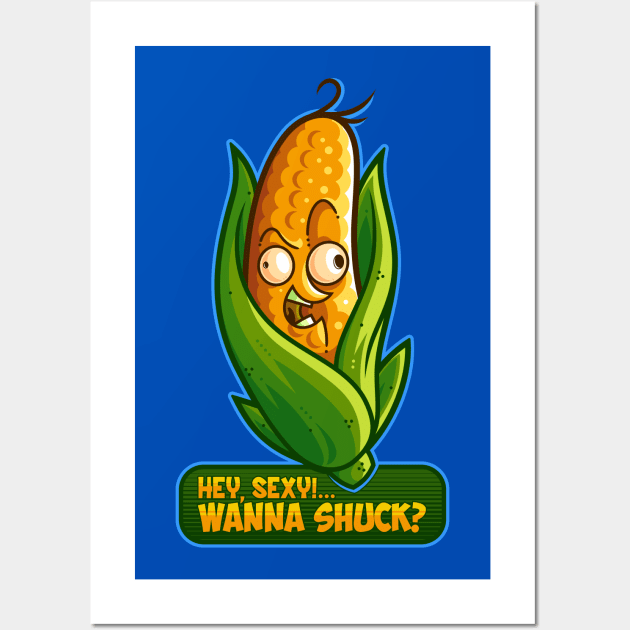 Corny Shucker Wall Art by ArtisticDyslexia